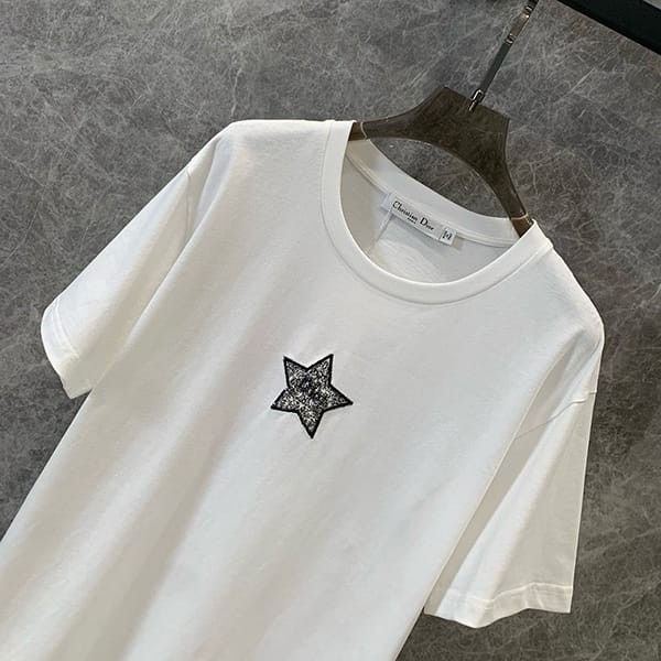 すぐ届くディオール レプリカ CD Icon コットン Tシャツ dev14951
